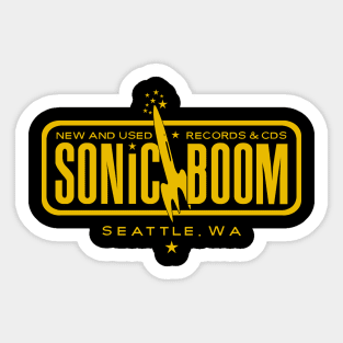 Sonic Boom Seattle Sticker